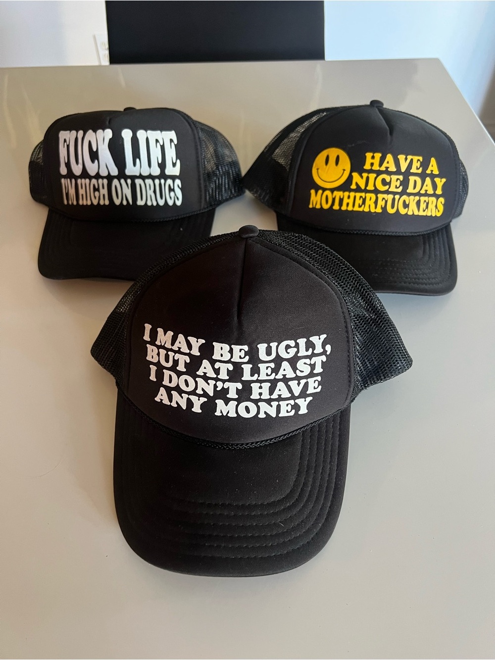 Funny trucker hats bundle